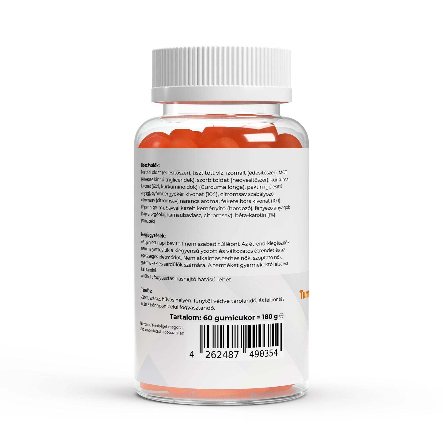 Kurkuma és Gyömbér Gumivitamin - Nutrilux