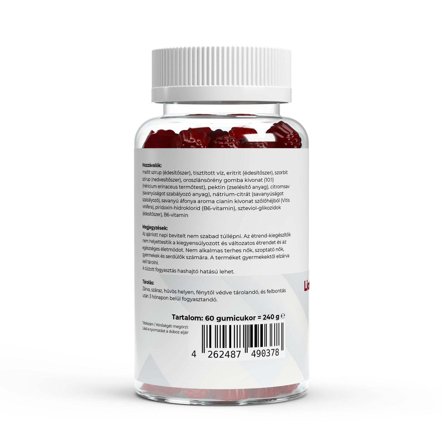 Oroszlánsörény gumivitamin - Nutrilux